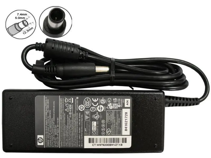 HP 19V 4.74A 90W STANDARD PIN C/P Laptop Charger (New)