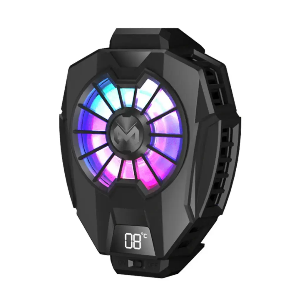 Mobile Cooling Fan with Real Time Temperature Display Memo DL05