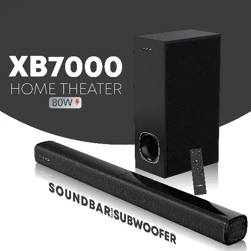 Faster Sound Bar  XB7000 with Sub Woofer With Warranty